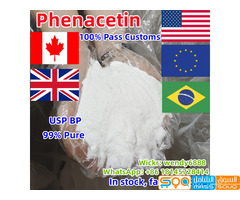 Whatsap:+86 18145728414,China Factory, 99% Pure Phenacetin Powder Fenacetina Em Po Polvo CAS 62-44-2 - صورة 1