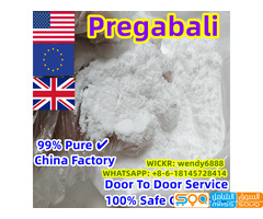 Whatsap:+86 18145728414,China Factory, 99% Pure Pregabalin Powder CAS 148553-50-8 Safe Delivery