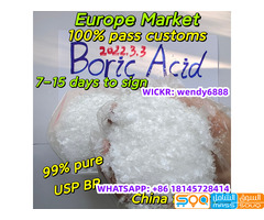 Whatsap:+86 18145728414,China Factory, 99% Pure Flakes Boric acid Powder Chunks CAS 11113-50-1 Safe  - صورة 1