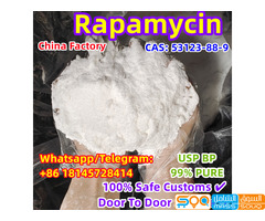 Whatsap:+86 18145728414,China Factory, 99% Pure Rapamycin/Sirolimus Powder CAS 53123-88-9 Safe Deliv - صورة 1