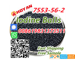 7553-56-2 Iodine Crystals Seller CAS 7553-56-2 Iodine Prilled Iodine Balls Black China Supplier